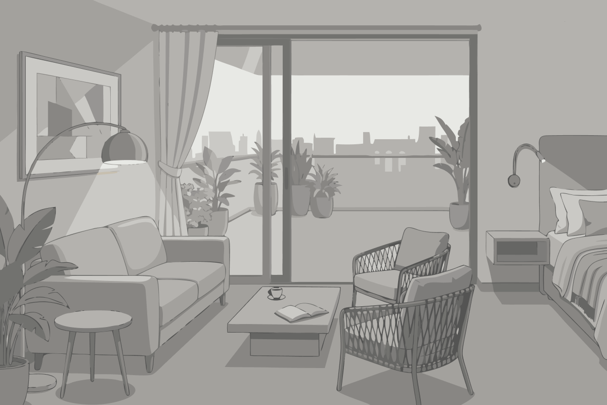 Executive Suite, Sea View, 1 King Bed with Sofa Bed, Beachfront Resort